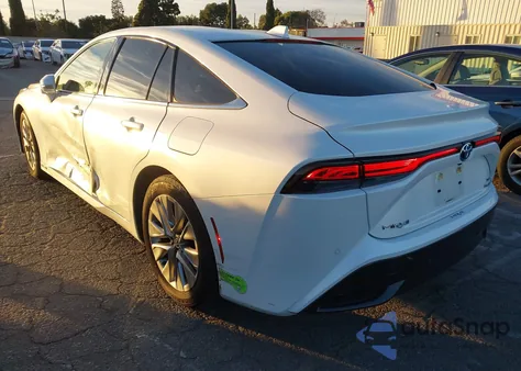 2022 Toyota Mirai Xle из США, поврежденный, VIN JTDAAAAA0NA006008